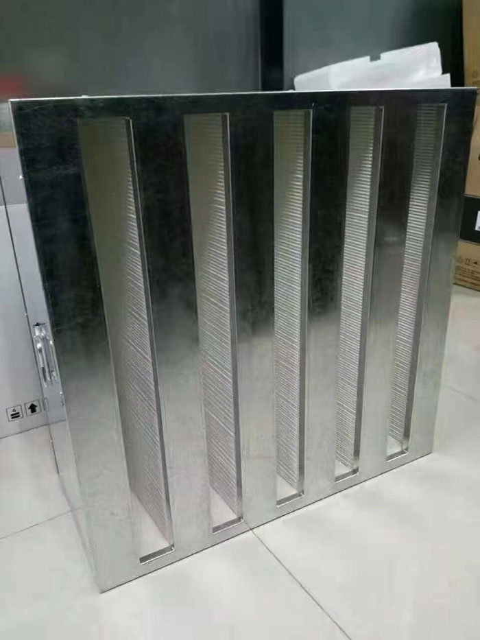 V型高效空氣過濾器又稱W型高效過濾器，箱式高效過濾器，W型V型組合式高效過濾器